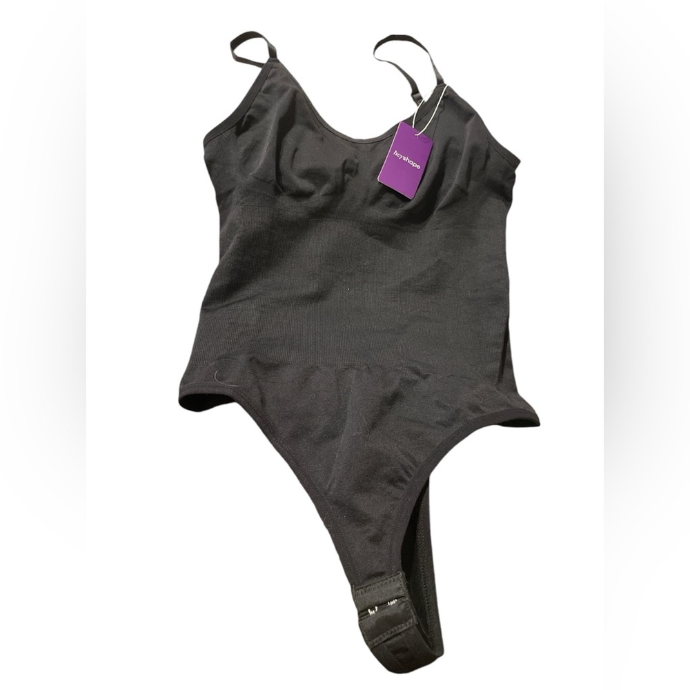 New Heyshape snatched thong shapewear bodysuit black size large L